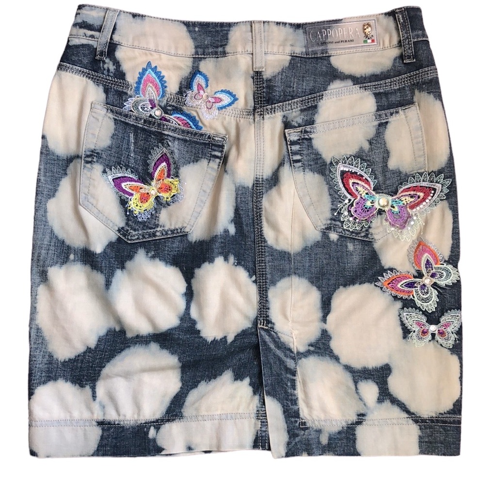 Cappopera | Italian Designer Denim Skirt